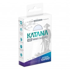 Ultimate Guard 100 - Katana Inner Sleeves Japanese Size - Transparent - UGD011356